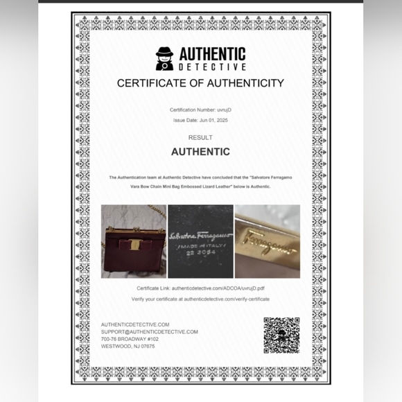 Salvatore Ferragamo Vara Bow Bag - Picture 7 of 9